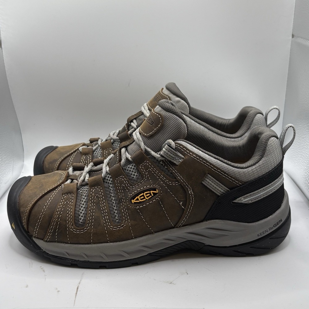 Men's KEEN Flint II Utility Steel Toe Waterproof Shoes Sz 11M Work